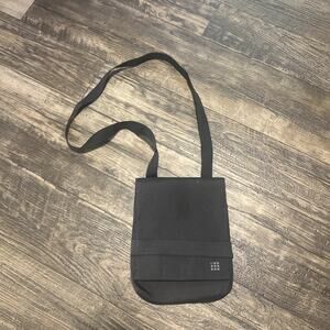 Moleskine Black Crossbody Bag Device Small Flap Unisex